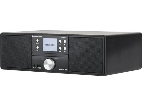 Panasonic SC-DM202 - Audiosystem - 2 x 12 Watt - sort