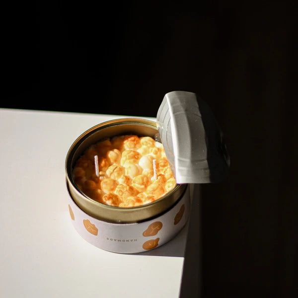 CandleCan Kerzen Dose mit Karamell-Popcornduft