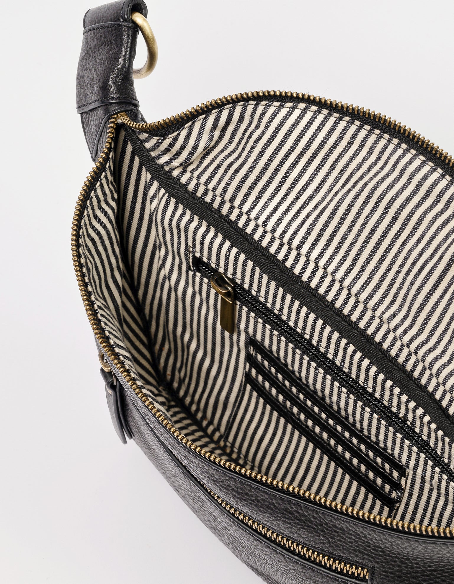 Drew Bum Bag - Black Soft Grain Leather
