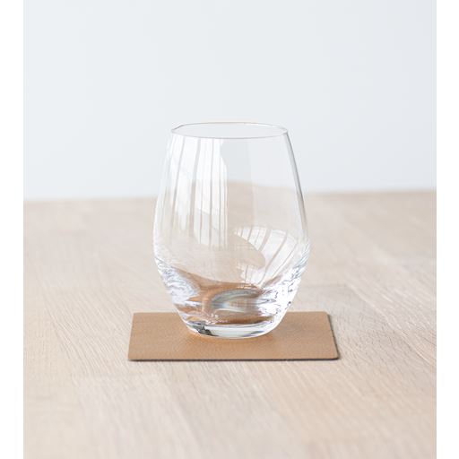 LIND DNA Serene Square Glasbrik, Natur, 10x10 cm