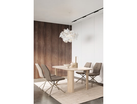 CONCEPT1 - Table de salle à manger Orlando naturel 210 x 100 x h76 cm