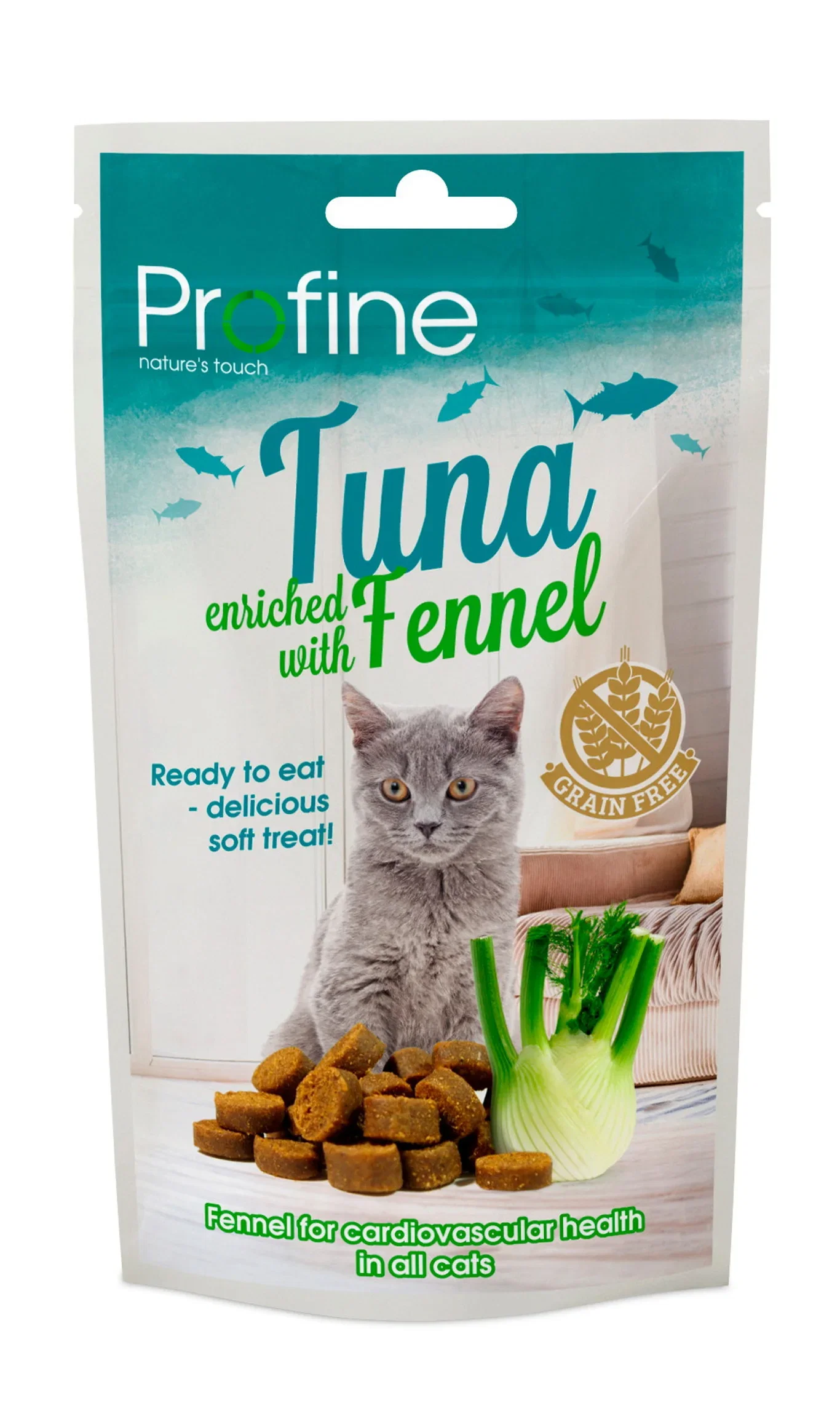 Profine Kattegodteri Semi moist tunfisk & fennikel Profine