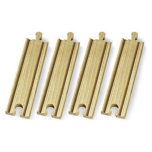 brio middellange rechte rails - 4st