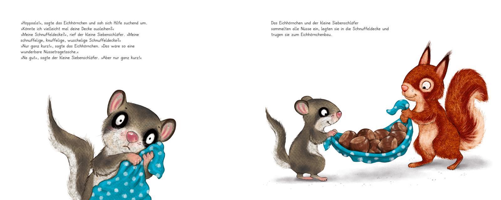 Die Geschichte vom kleinen Siebenschläfer, der seine Schnuffeldecke nicht hergeben wollte / Der kleine Siebenschläfer Bd.3
