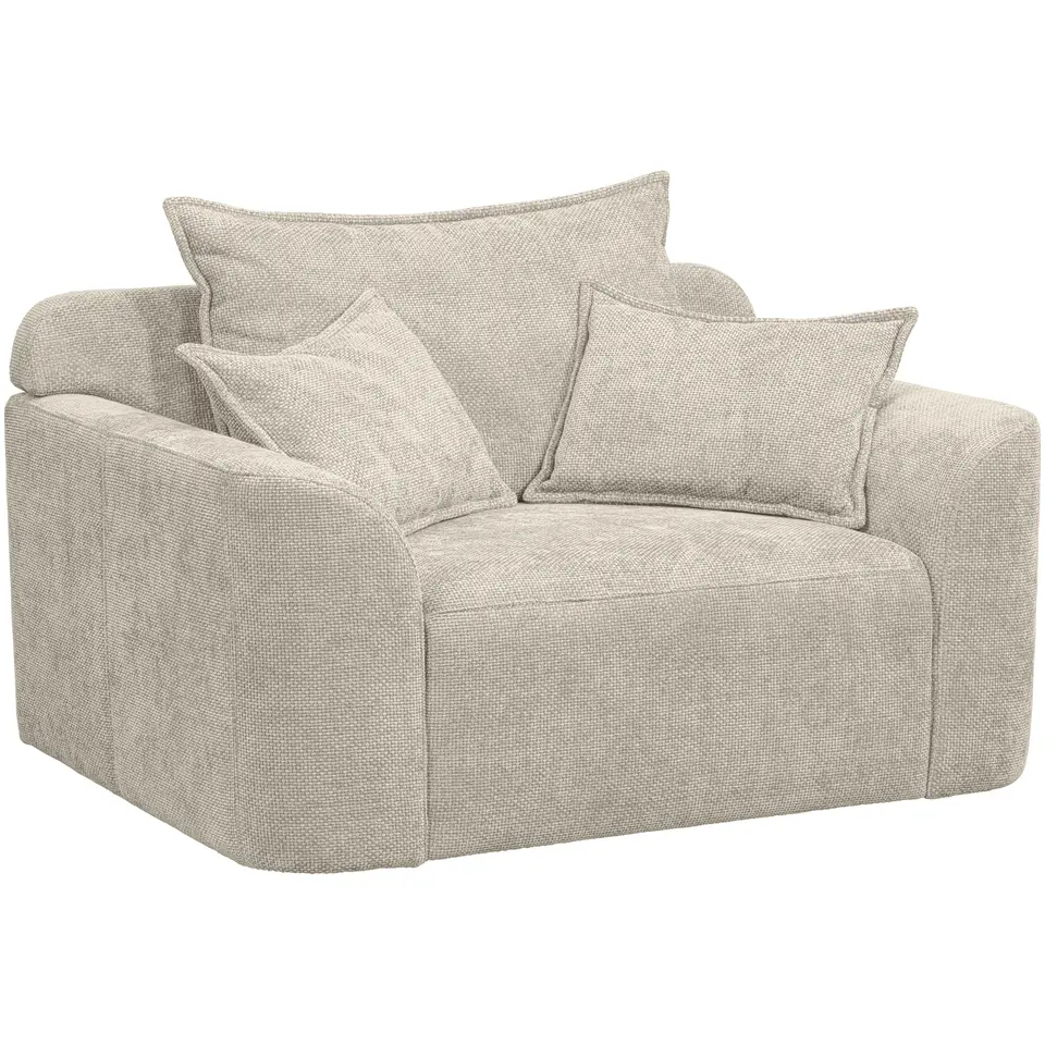 Draaibare Loveseat Elsa - stof Eden - beige