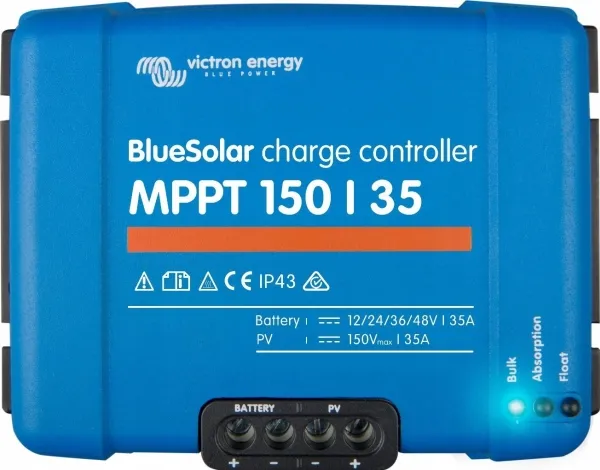 Victron Energy MPPT 150/35 Solcelle-opladningsregulator MPPT 12 V, 24 V, 48 V 35 A