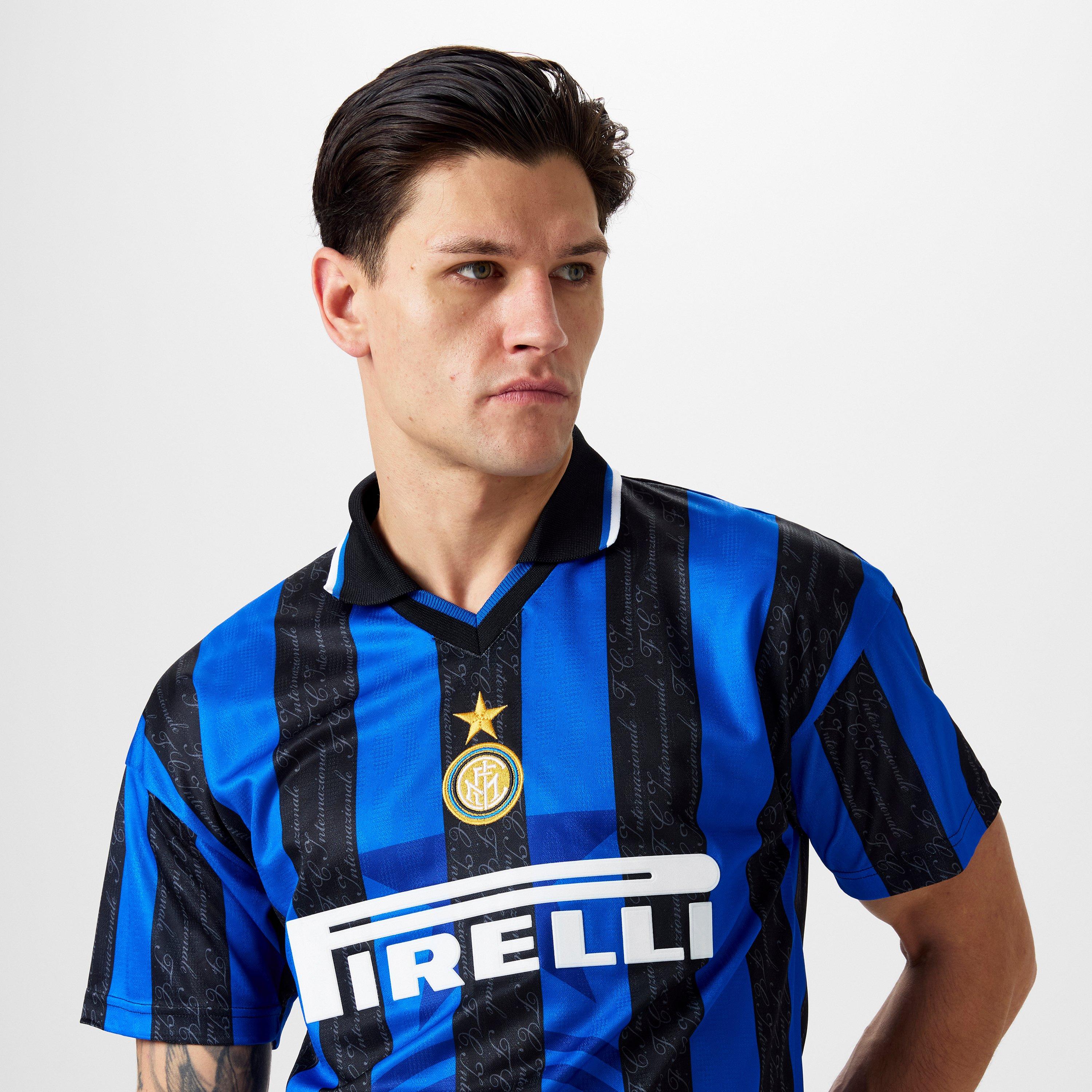 Score Draw ScoreDraw Inter Milan98 Home Retro Shirt Adults