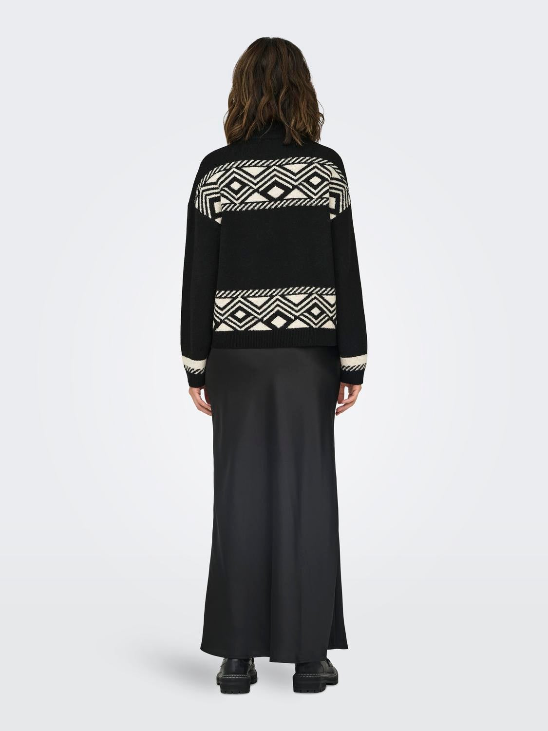 ONLVICTORIA Strickpullover Black