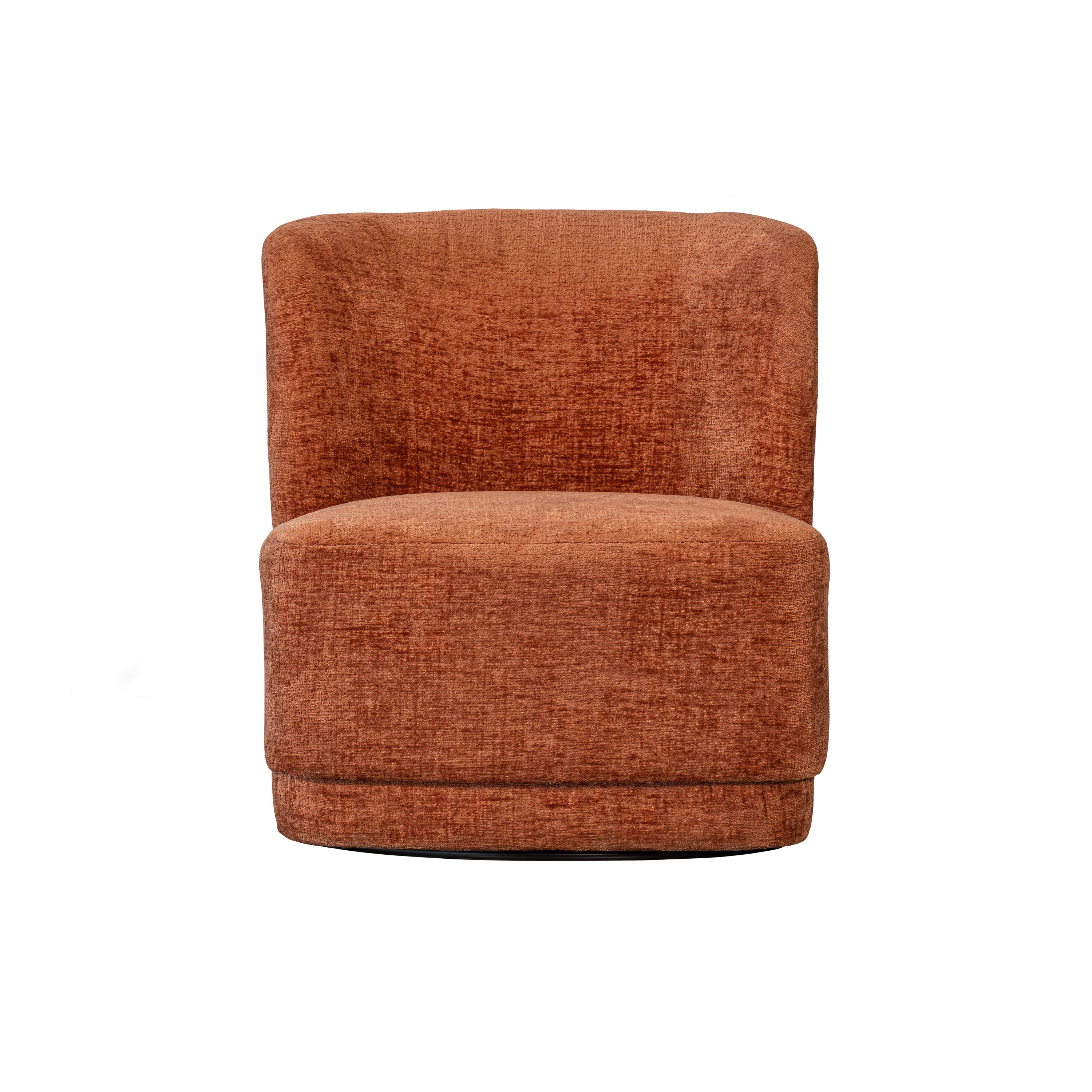 WOOOD Draaifauteuil Atty - Polyester - Terra - 75x74x65