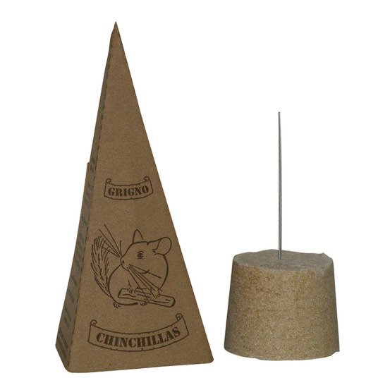 Bloc à ronger Grigno pour chinchillas : 200 gr