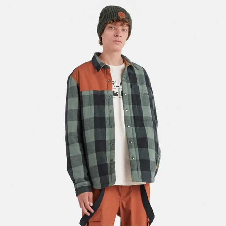 Surchemise Timberland x Nina Chanel Abney en vert