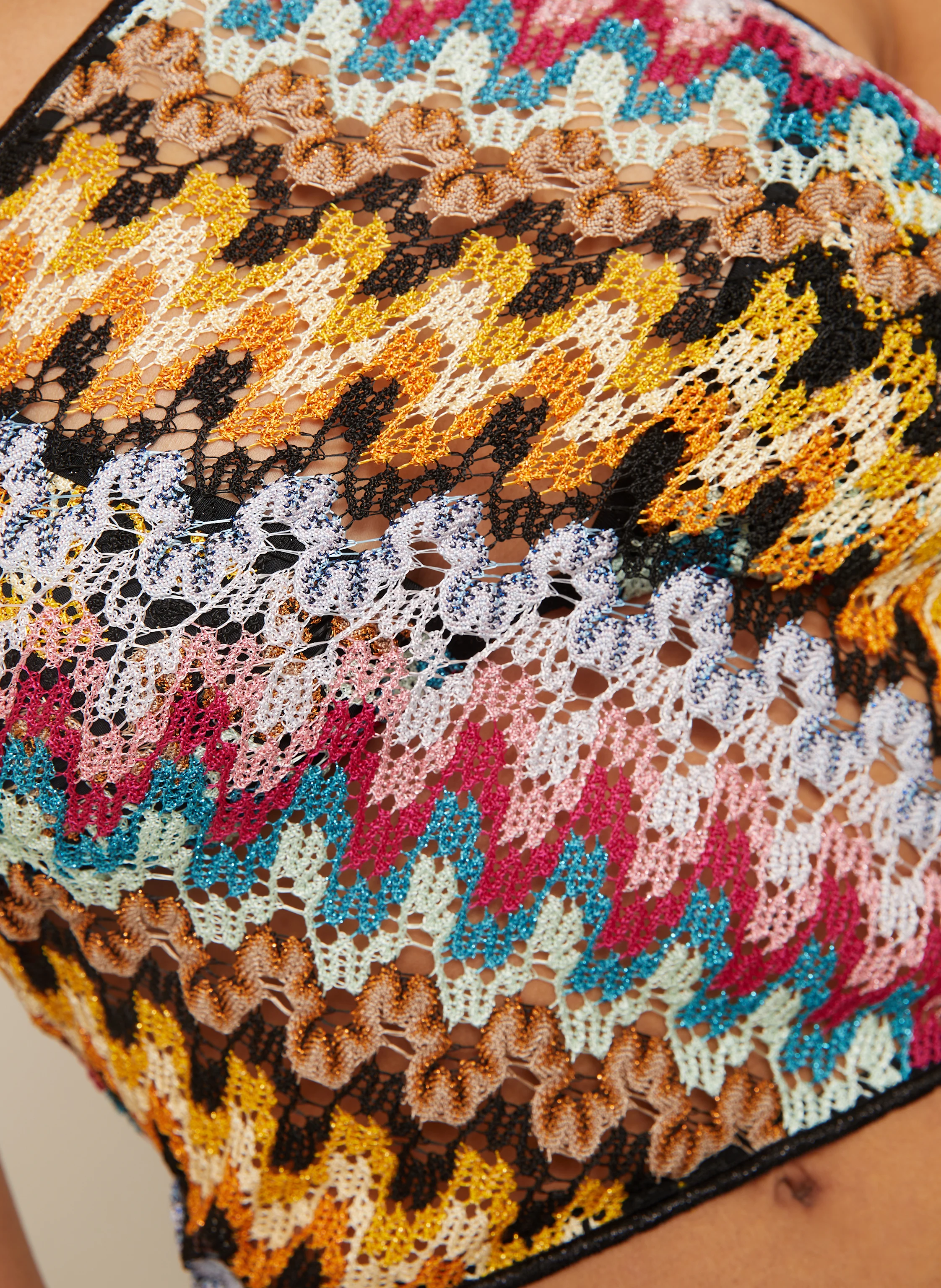MISSONI Stricktop mit Glitzergarn
