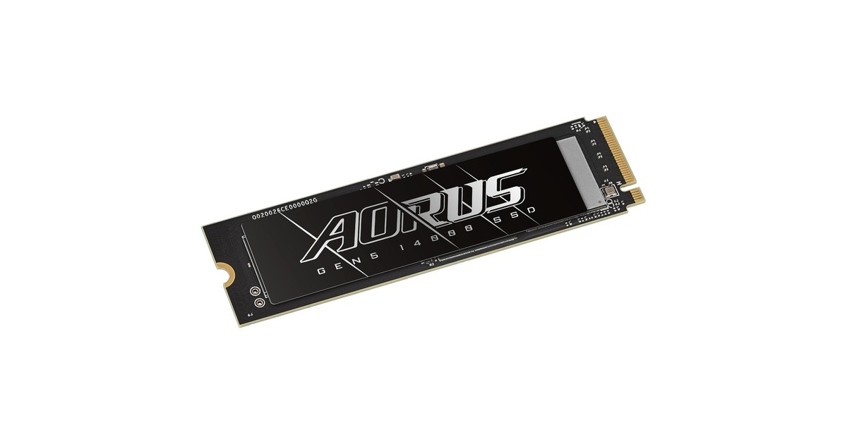 GIGABYTEAORUS Gen5 14000 2 TB SSD  (PCI-Express 5.0x4, NVMe 2.0, M.2 2280)