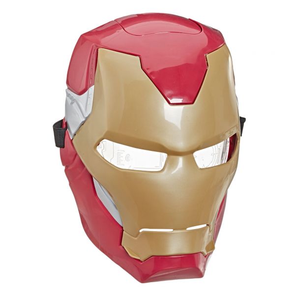 Marvel Avengers Máscara Articulada Iron Man Com Luzes