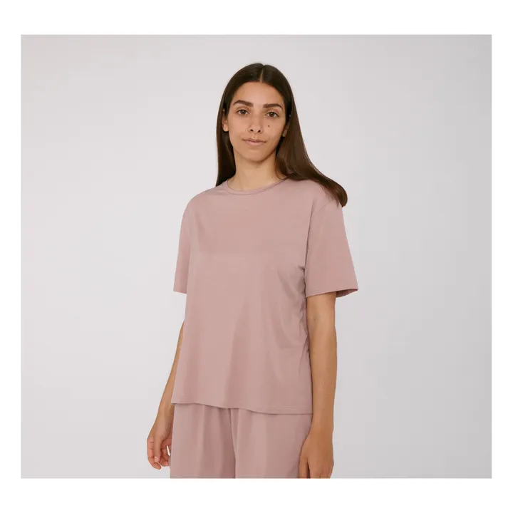 Organic Basics T-Shirt Tencel Lite | Vieux Rose