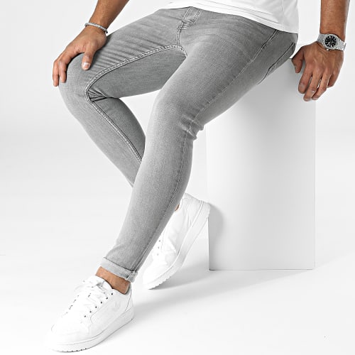 Jean Slim Sentinelle Gris