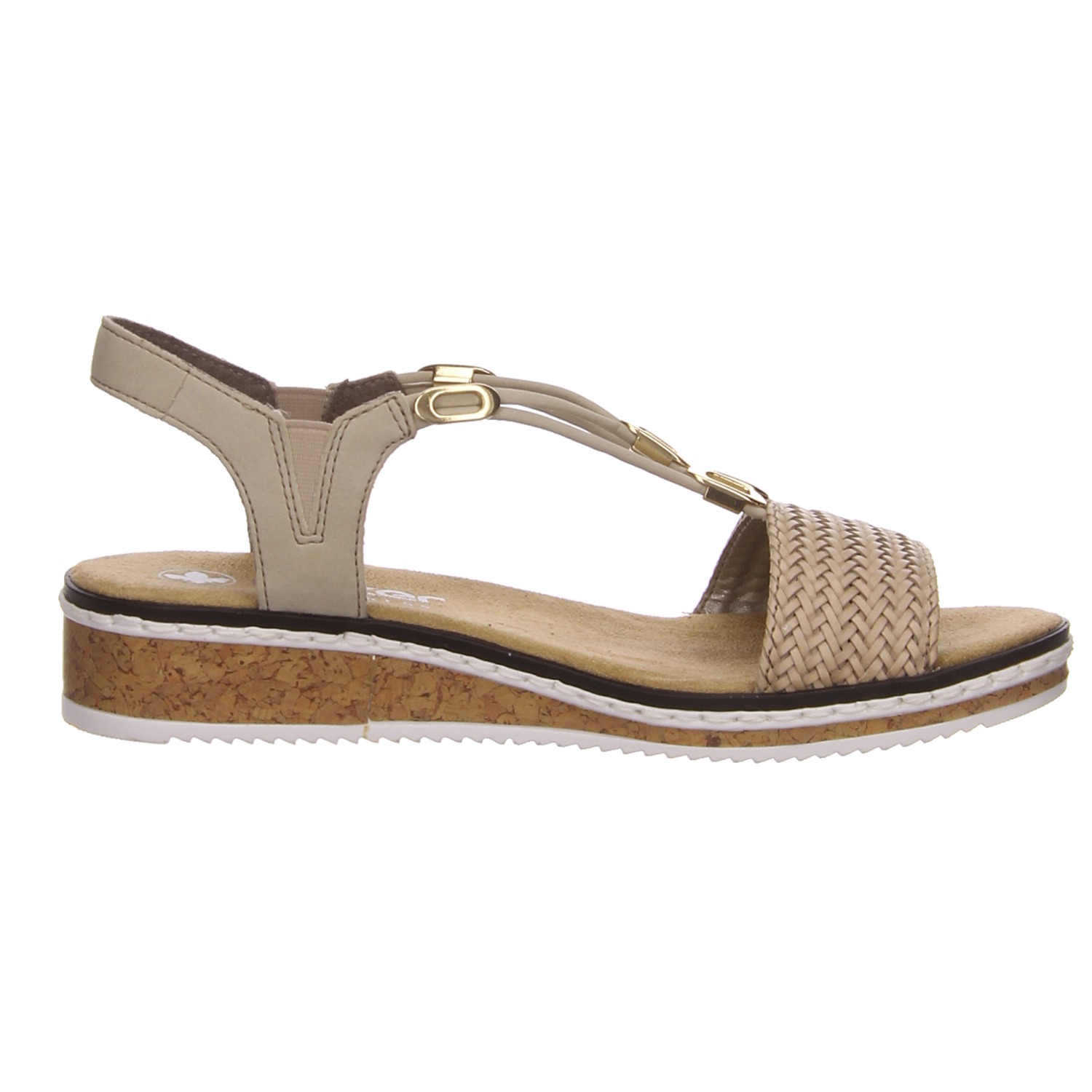 Rieker Keilsandaletten beige beige
