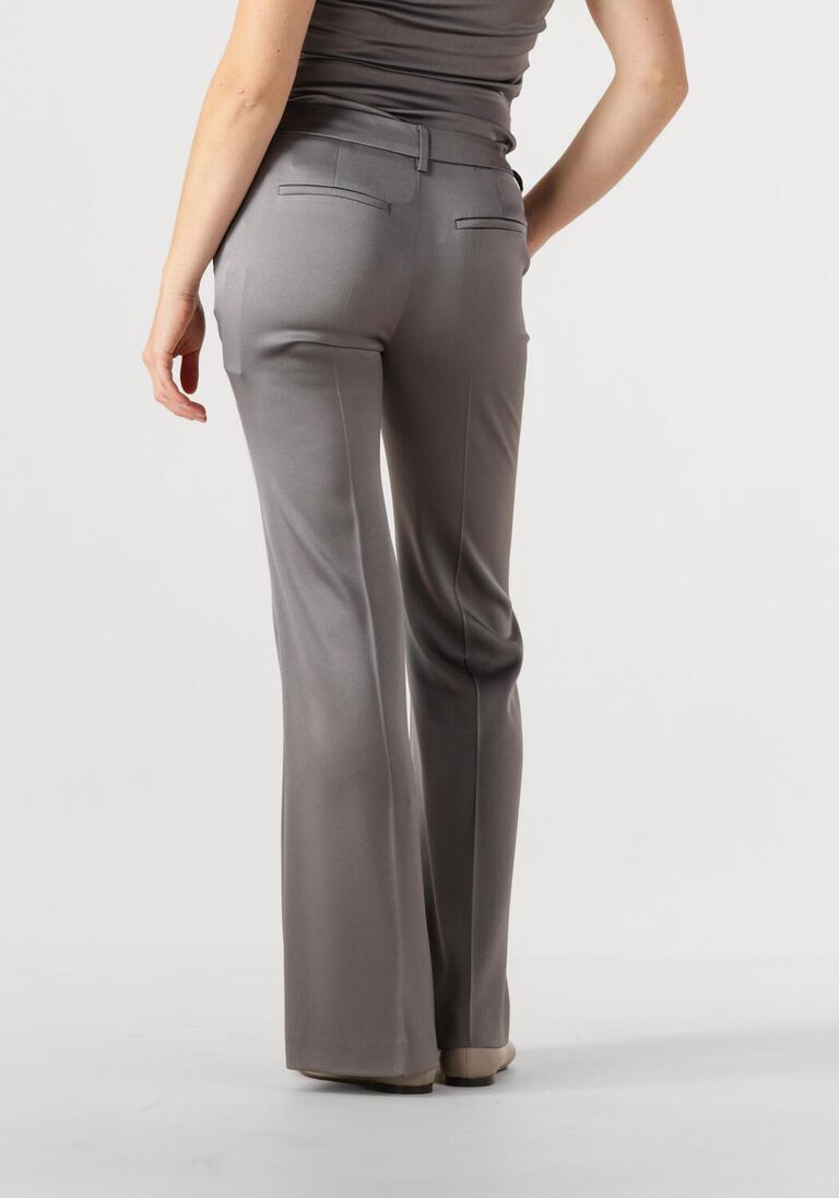 grijze luisa cerano flared broek 638854/1694-00