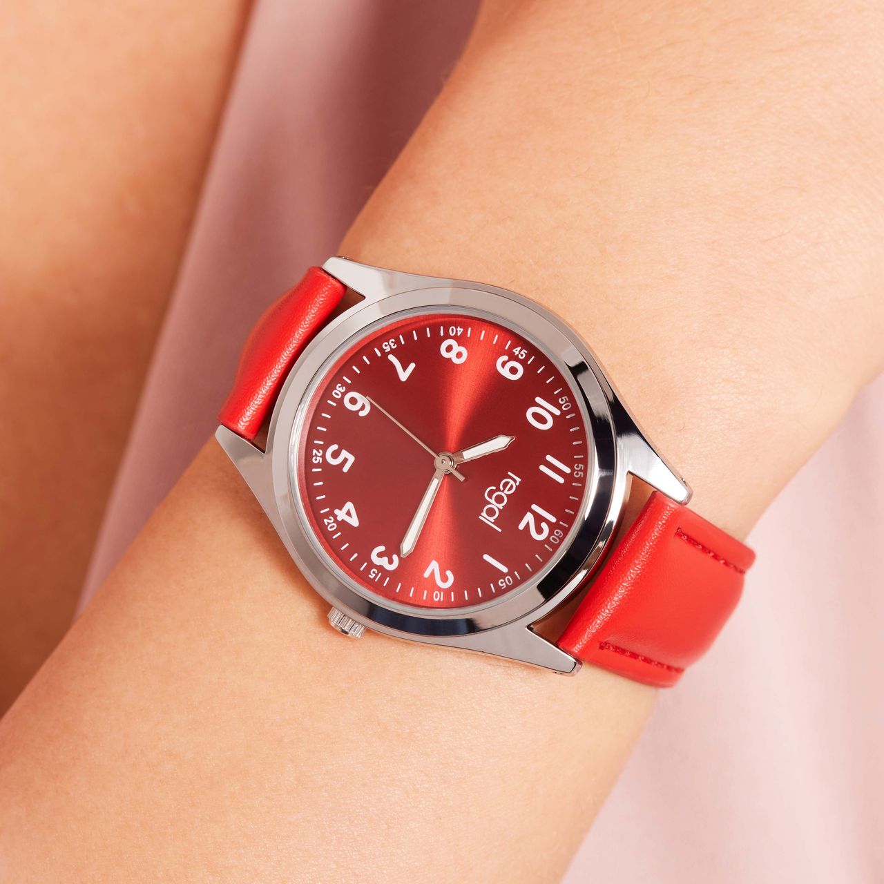 Regal dames horloge met PU band
