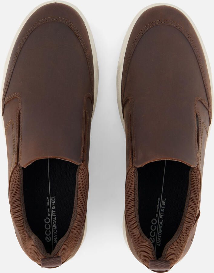 ECCO Byway Instappers cognac Leer Sneakers Unisex