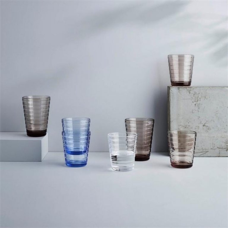 Iittala Aino Aalto glazen 22cl set van 2 aqua