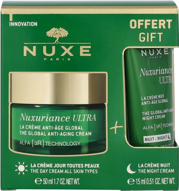 NUXE Nuxuriance ULTRA Crème Jour - Anti-Aging - Alle Huidtypes - Inclusief Gratis 15ml Nachtcrème