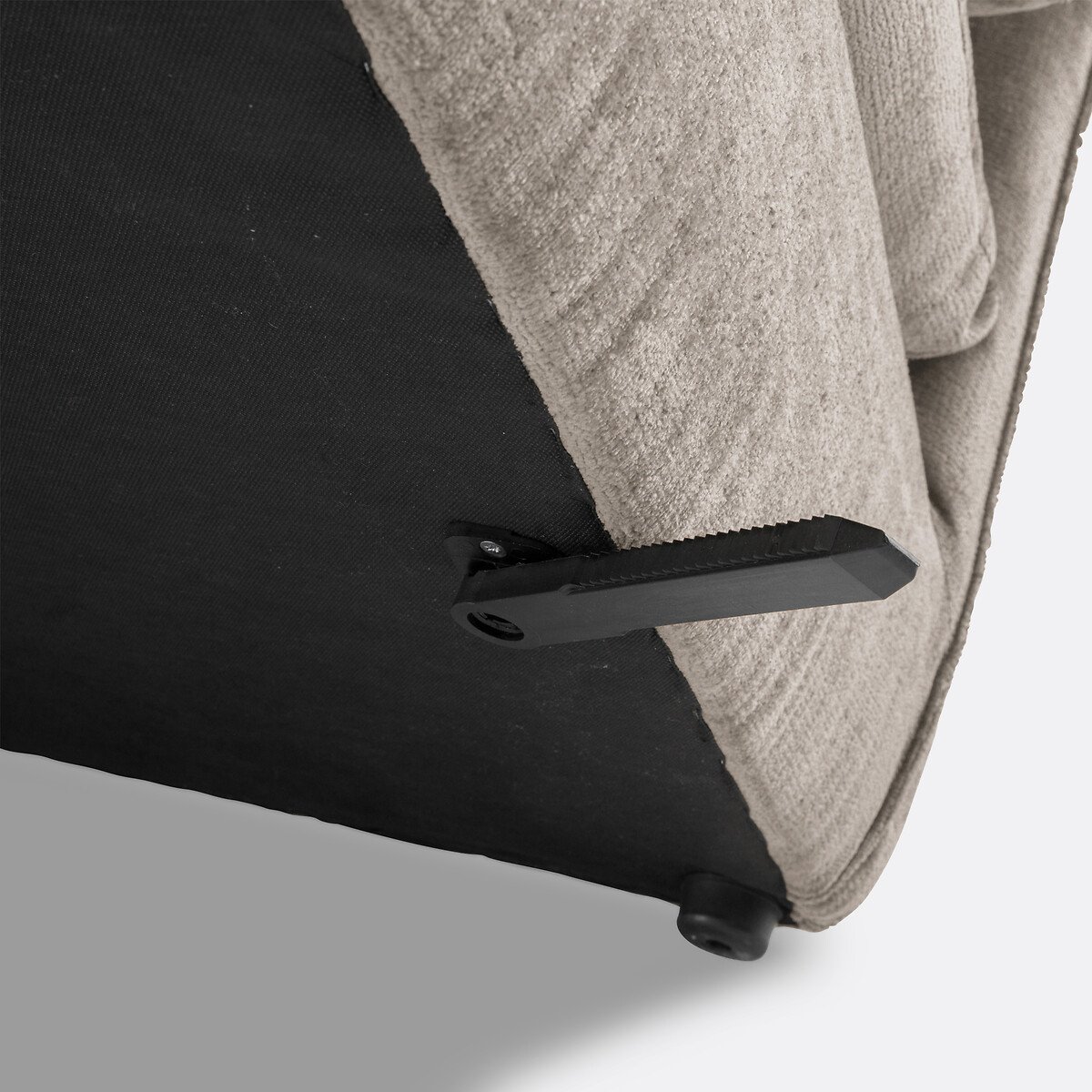 LA REDOUTE INTERIORS<br>Puff modulável, veludo texturizado, Malo