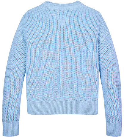 Tommy Hilfiger Bluse - Strick - Essential - Gefäß Blue