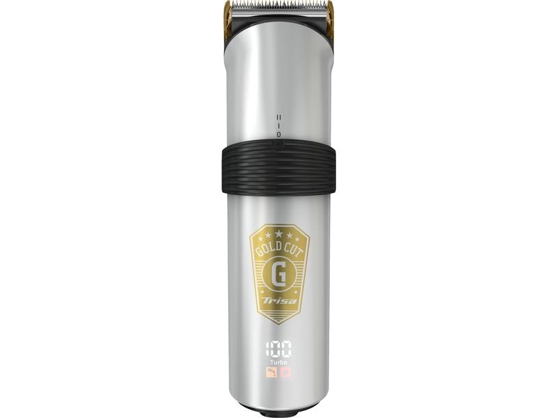 Trisa Bart- &  Haarschneider Gold Cut Haarschneidemaschine für präzises Haar- und Bartstyling