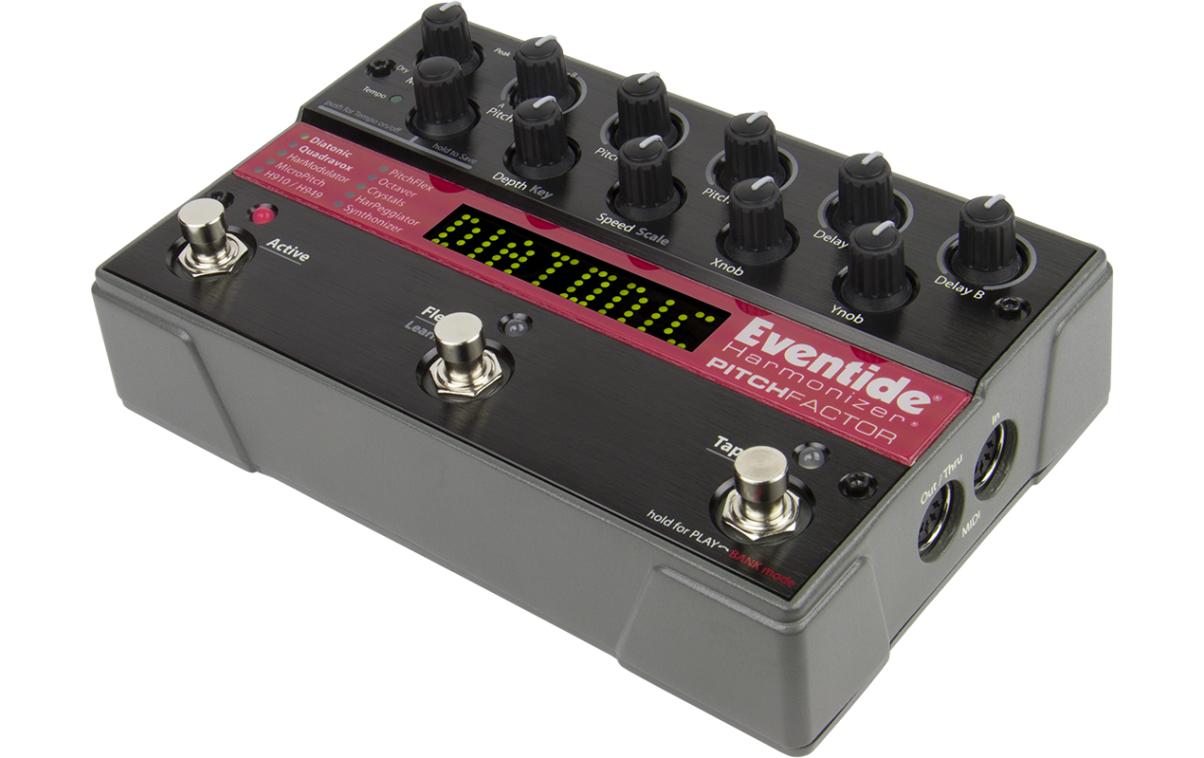 Pedal Pitchfactor<br>Pitch Shifting und Delay
