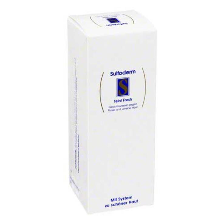 Sulfoderm S Teint Fresh Gesi, 150 ml