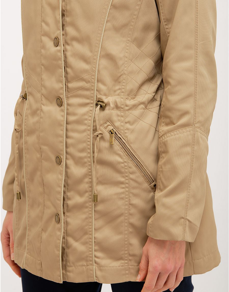 Parka taupe