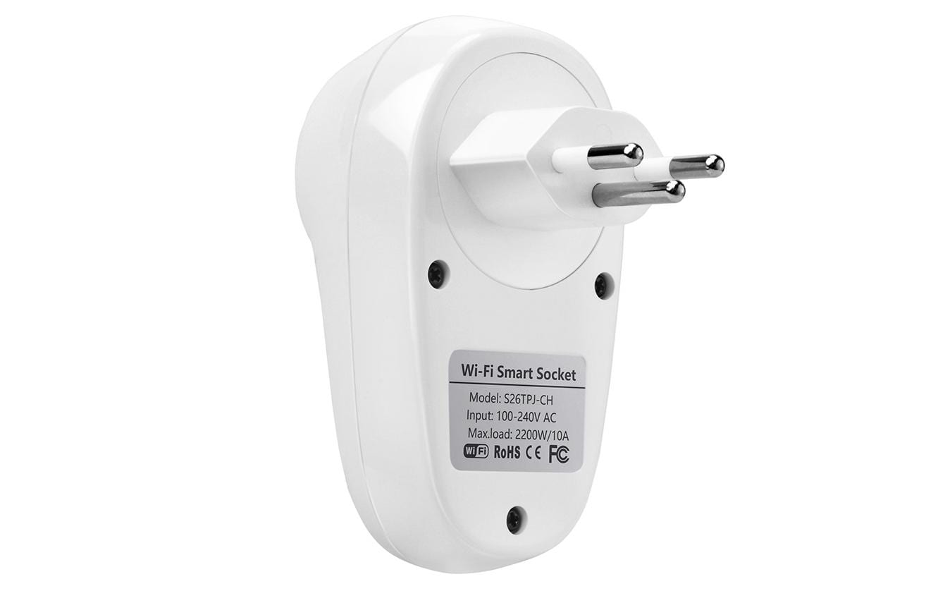 WLAN Steckdosenschalter S26R2TPJInteligente Wifi Steckdose, CH-Version