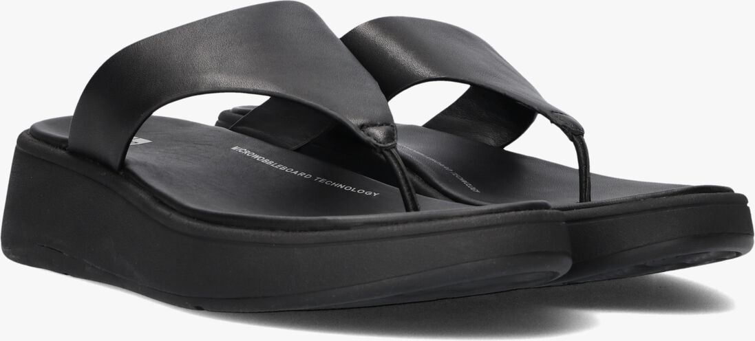 zwarte fitflop slippers fw4