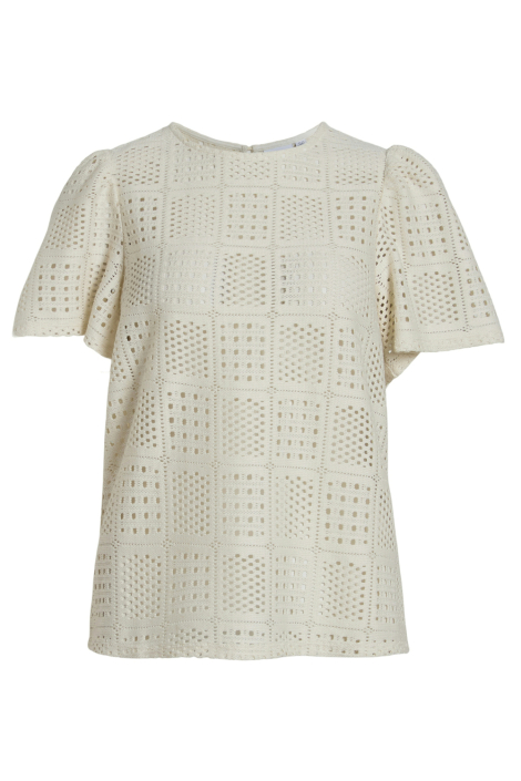 Vila beige dames t-shirt