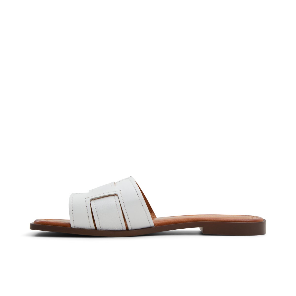 LUCA FERRI-Faraeberiel-Sandale athlétique - Talon plat - Blanc