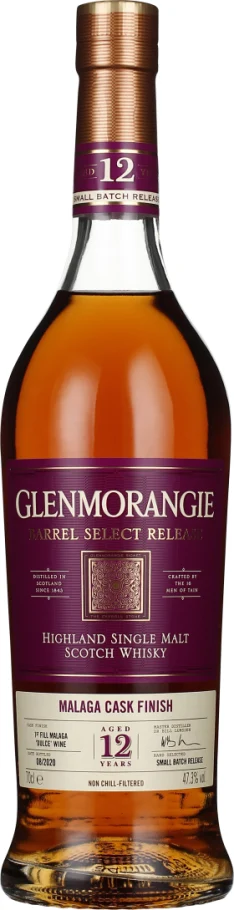 GLENMORANGIE 12 YEARS MALAGA CASK FINISH 70CL