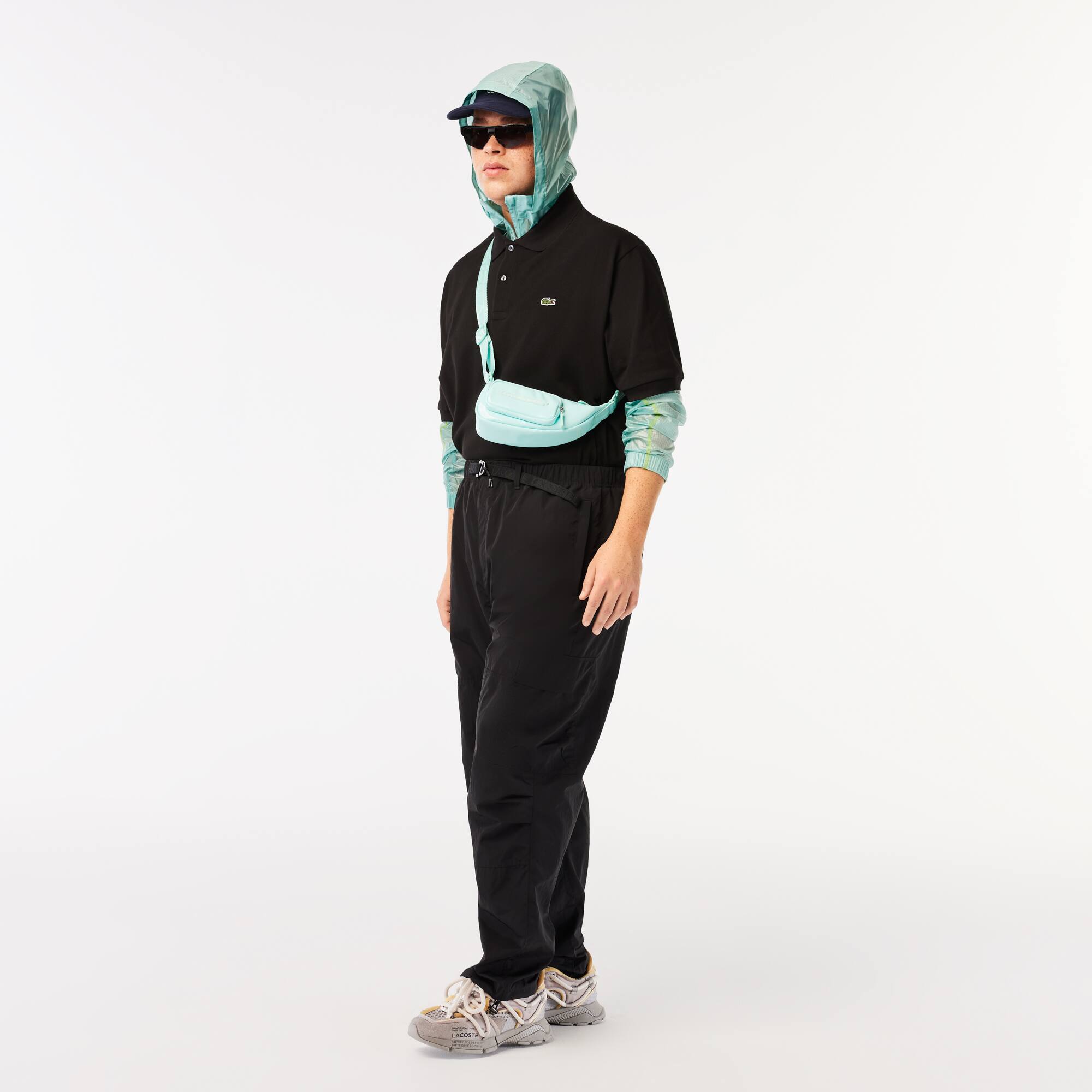 Coupe-vent imperméable à capuche homme Lacoste Sport Manteaux & Vestes - Vert - Lacoste - Homme