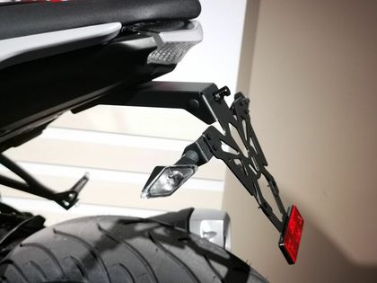 Support de plaque Bihr noir