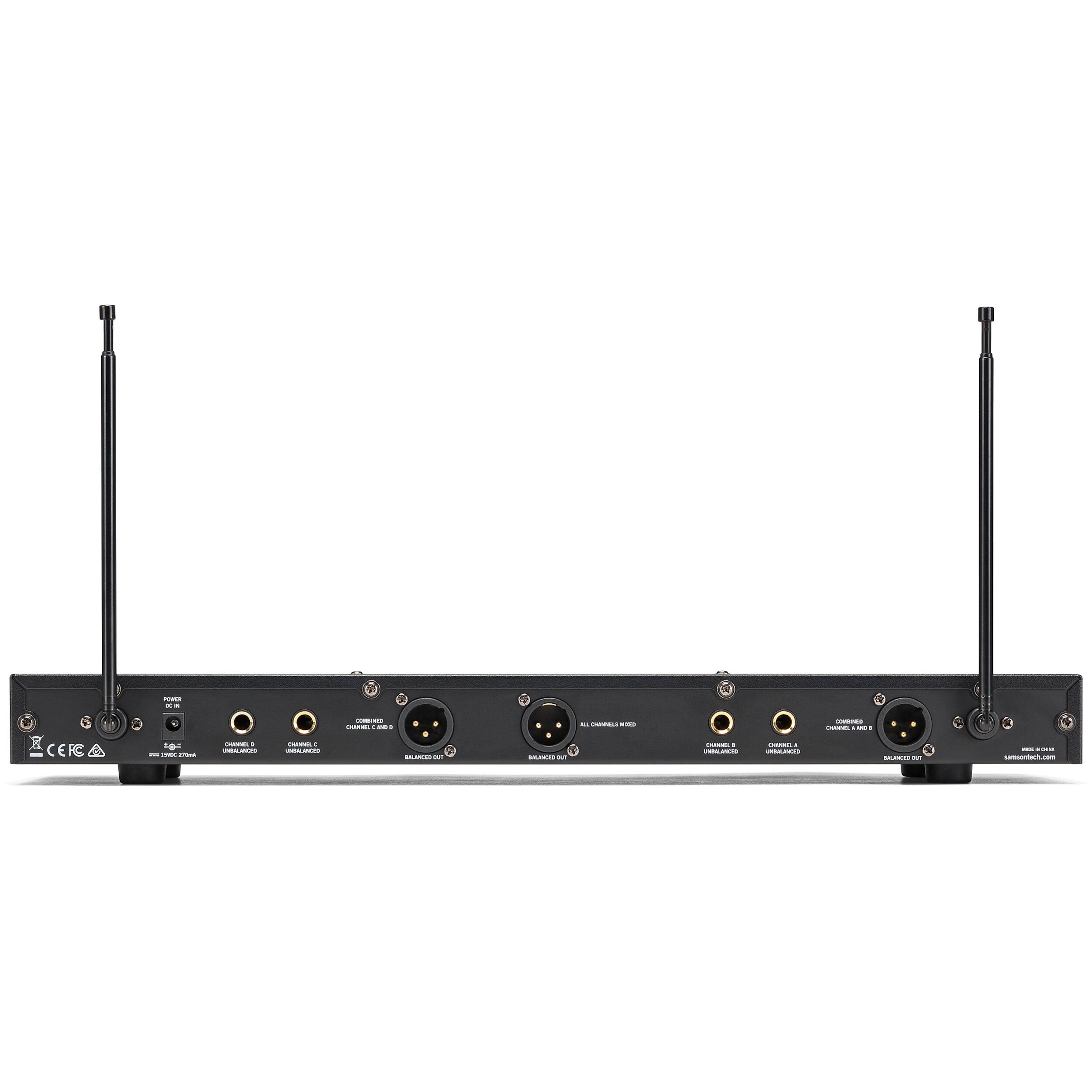 Samson Stage 412 vierdelige draadloze microfoonset