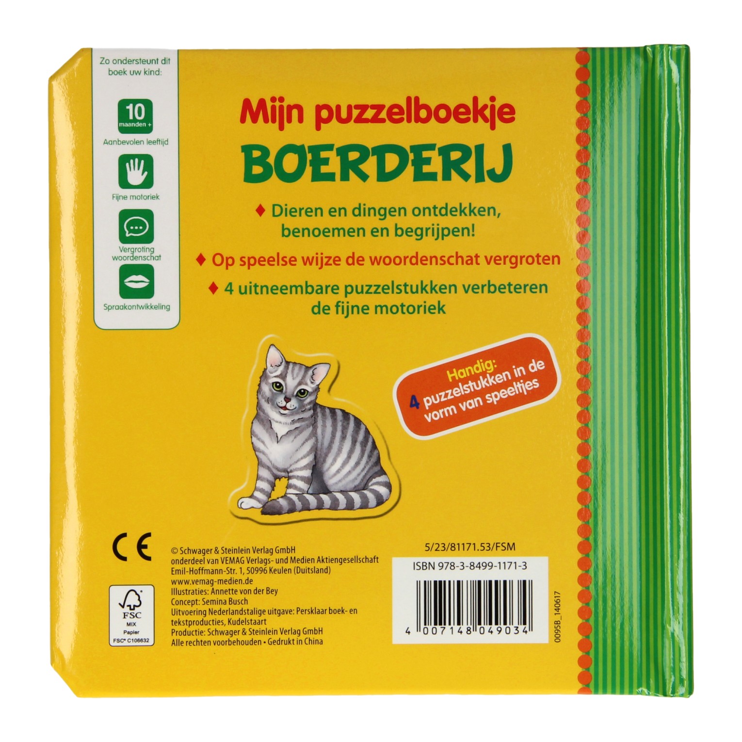 Mijn Puzzelboekje Boerderij