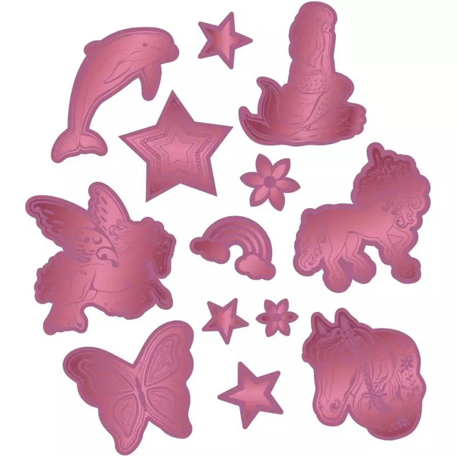 Step by Reflektierendes Sticker-Set rot