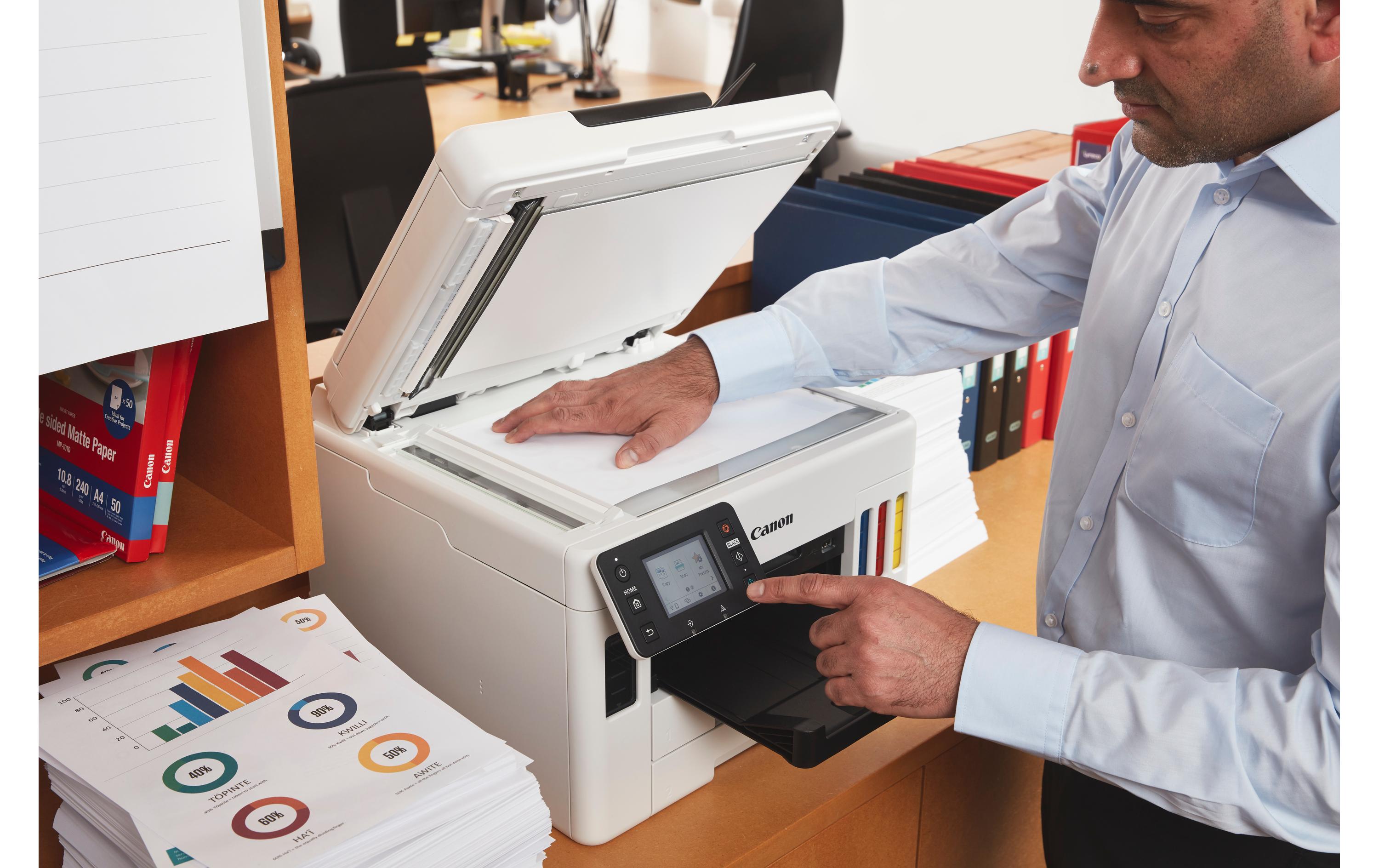 Multifunktionsdrucker MAXIFY GX7050<br>Tintenstrahl-Multifunktionsdrucker mit nachfüllbarem Tintenbehälter