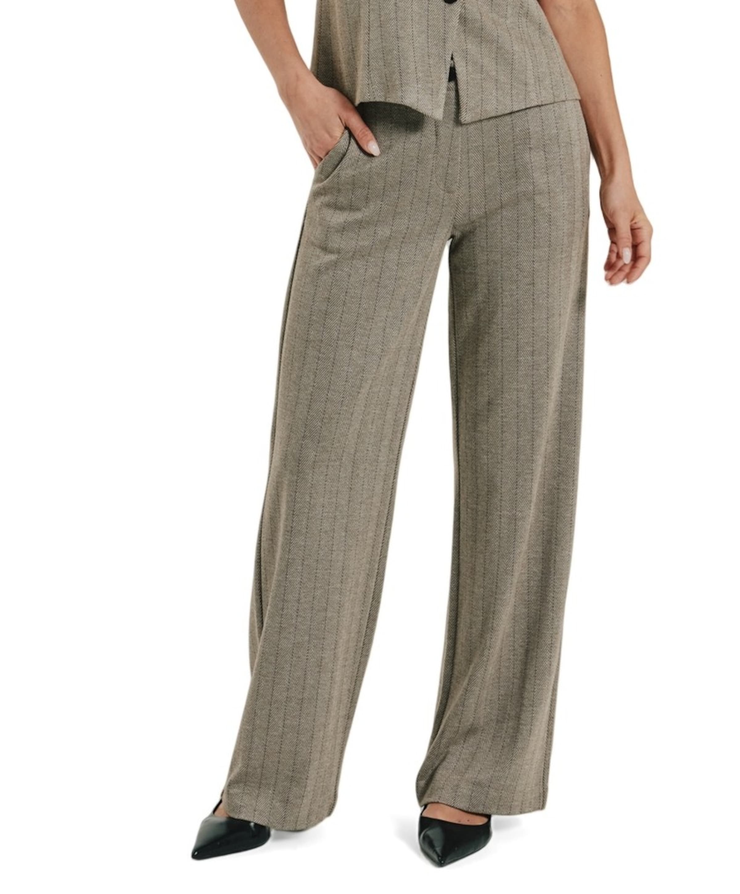 Freequent FQBONNIE dames broek beige