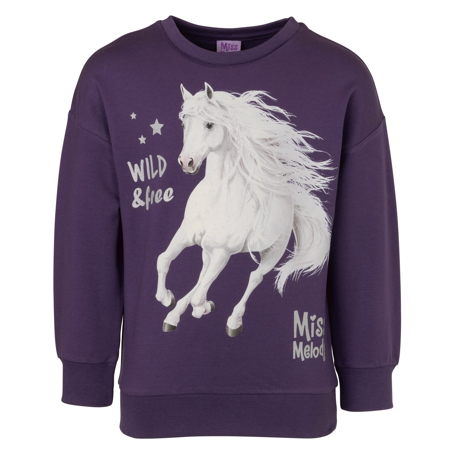 Miss Melody Sweatshirt  - grape
