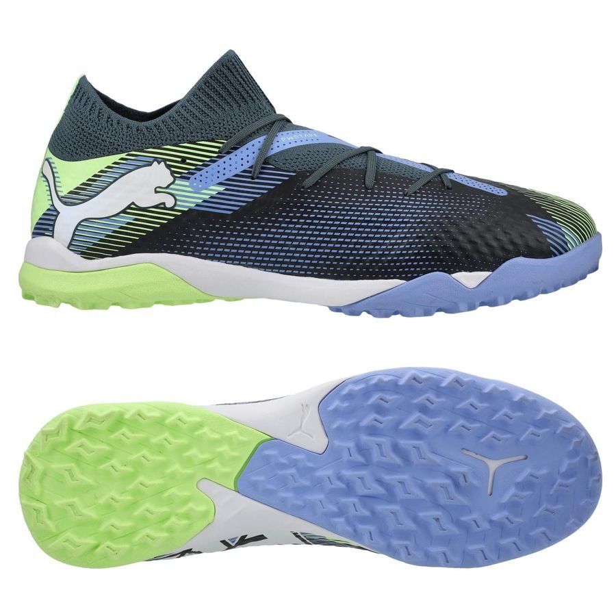 PUMA Future 7 Pro Cage TT Lights Out - Gray Skies/Blanc/Fizzy Apple