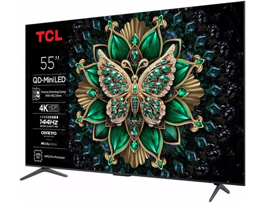 TCL - TV Mini LED 4K 139 cm 55C6K - Google TV