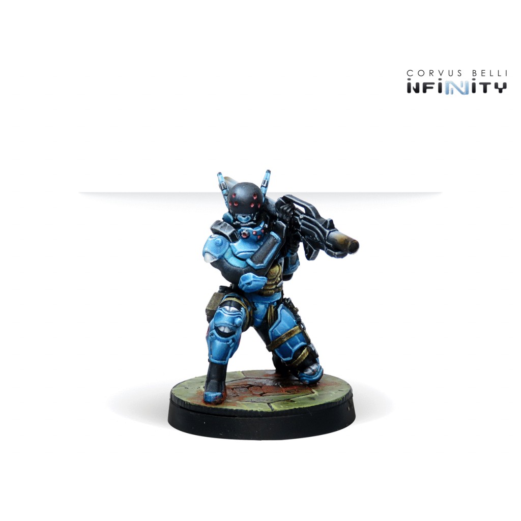 Infinity - Panoceania - Echo-Bravo, Fast Intervention Unit (Light Rocket Launcher)