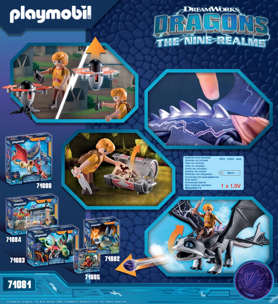 DRAGONS NINE REALMS : THUNDER ET TOM - 71081