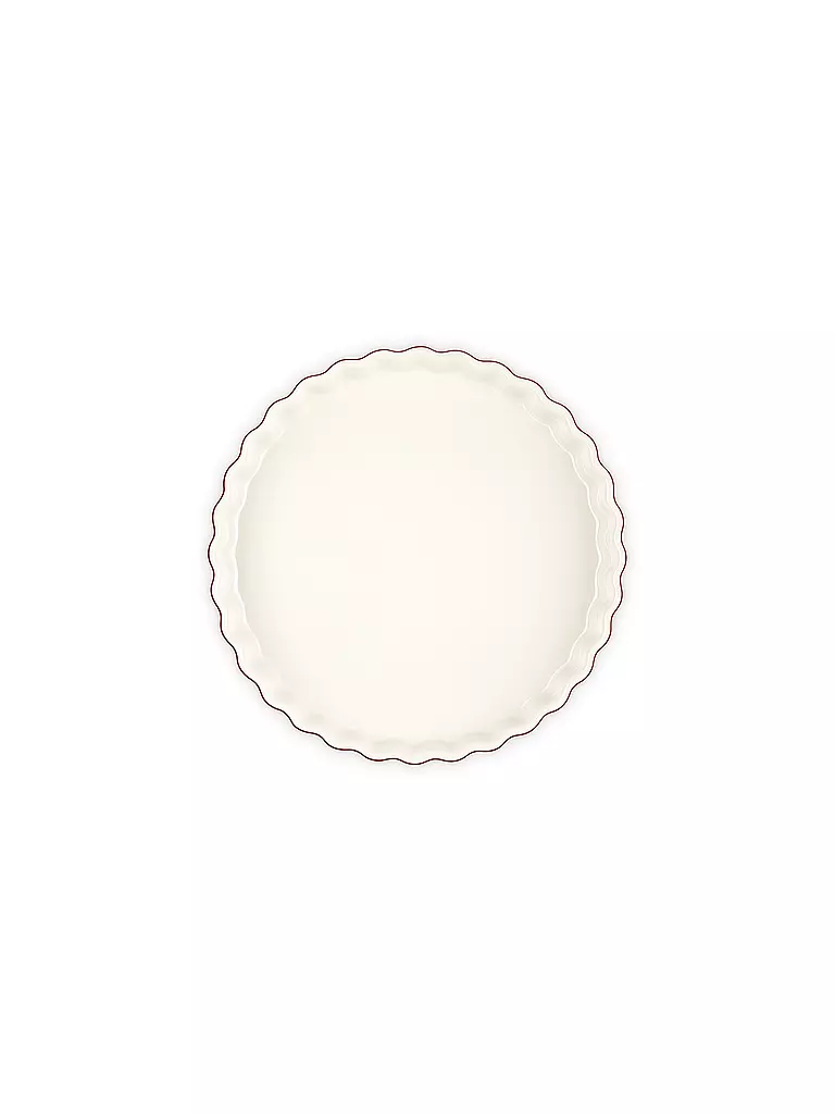 LE CREUSET Tarteform 28cm POTERIE Garnet dunkelrot